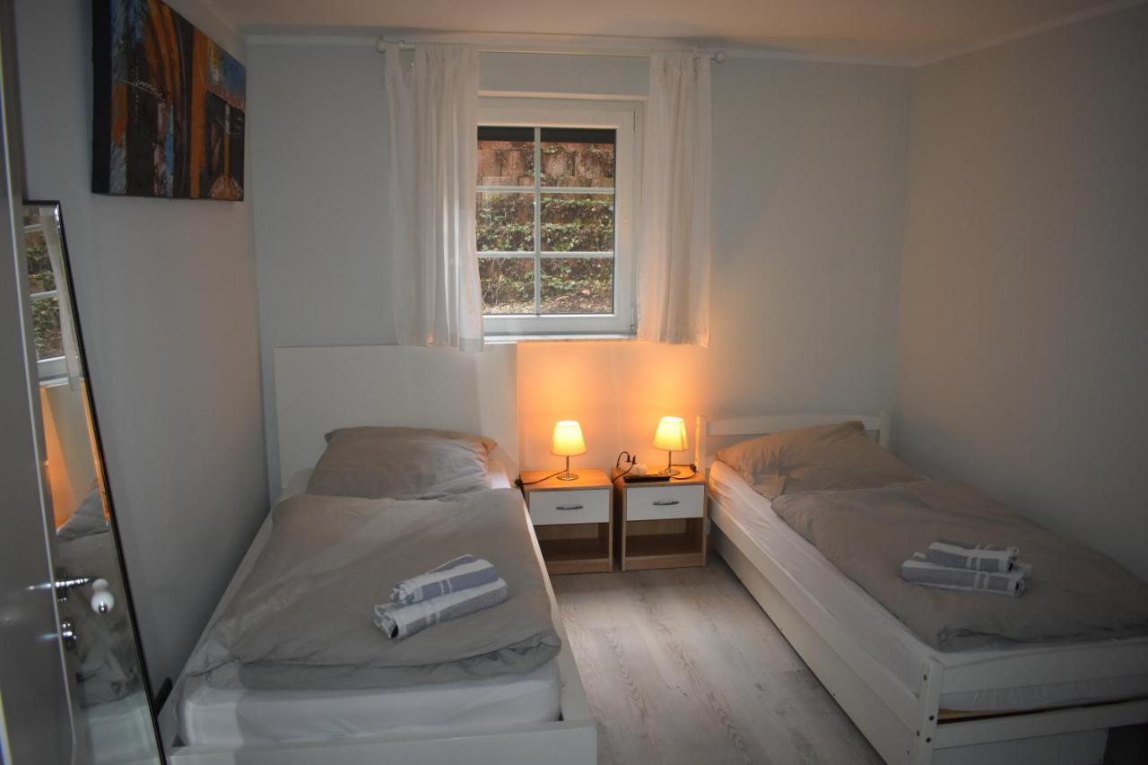 Ferienwohnung Jara 1 Mit Sauna Stolberg  Ngoại thất bức ảnh