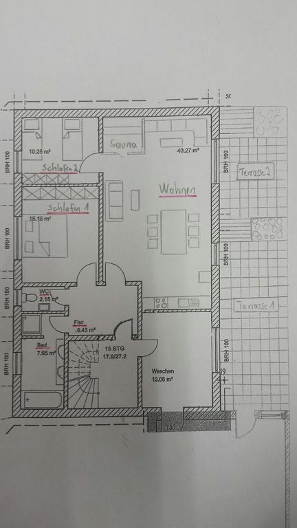 Ferienwohnung Jara 1 Mit Sauna Stolberg  Ngoại thất bức ảnh